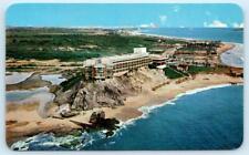 MAZATLAN, Sinaloa Mexico ~ CAMINO REAL HOTEL Aerial View 1950s-60s Postcard picture