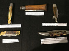 5 Vintage Pen Knives. Opinel, Colonial, Premier,  from Germany, and Pakistan picture