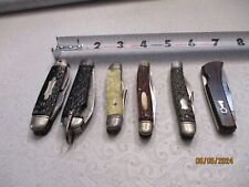 Six Vintage Imperial Pocketknives for One Price  Instant Collection picture