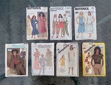 Vintage 1980s/90s Butterilk&Simplicity Sewing Apparel Creation Pattern Packets picture