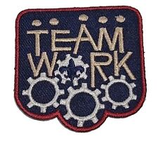 Scouts TEAM WORK collectible patch BSA - 1306 picture