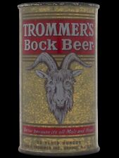 Trommer's Bock Beer, Orange NJ NEW DIECUT Sign 36