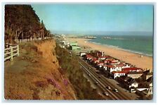 c1960 Private Beach Clubs Palisades Park Canyon Santa Monica California Postcard picture