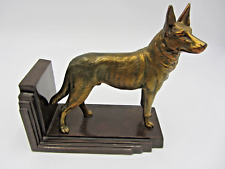 Ronson Art Metal Works - Art Deco Bookend (1) DOG Vintage picture