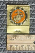 Vintage Matches From United States Marine Corps Semper Fidelis Gold (NEW) picture