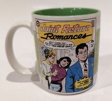 1980s JOINT RETURN ROMANCE 10 oz Coffee Cup/Mug DC Romance Comics Parody Vintage picture