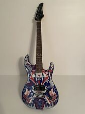 Pabst Blue Ribbon Electric Guitar, Rare, PBR Art Series by Josh Holland picture