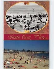 Postcard Beach Boardwalk Santa Cruz Then & Now Santa Cruz California USA picture