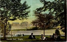 VINTAGE POSTCARD RIVERDALE PARK TORONTO - PRIVATE POST CARD MAILED 1909 [FRESH] picture