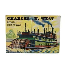 VTG 1955 Rails & Sails Mississippi Stern Wheeler Topps Card # 142 TGC Inc. picture