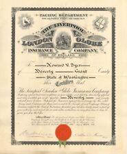 Agency Appointment for the Liverpool and London and Globe Insurance Company of E picture