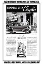 11x17 POSTER - 1935 Chrysler De Luxe Airstream Eight Touring Sedan picture