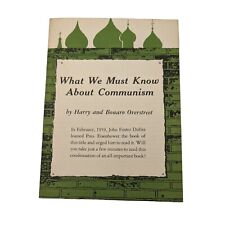 Vtg 1959 What We Must Know About Communism GM Staff Brochure Booklet Pamphlet picture