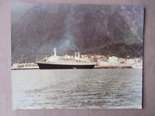 c1980 Holland America SS Rotterdam The Grande Dame Photo in Juneau Alaska 8x10  picture