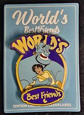 Aladdin Genie World's Best Friends DLP Disneyland Paris LE700 Disney Trading Pin picture