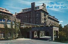 The Inn at Buck Hill Falls in Pennsylvania 1965 posted Pocono vintage picture