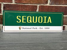 Sequoia National Park metal sign beautiful 18x6 picture