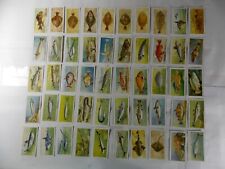 Players Cigarette Cards Sea Fishes 1935 Complete Set 50 picture