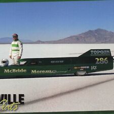 Postcard UT Bonneville Salt Flats Topgun Supercharger Records Speedway Auto picture