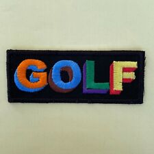 Iron on Patch - Tyler The Creator Golf Logo Embroidered Hip Hop Rap picture