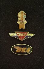 Lot of 3 BSA Motorcycle Pins,Super Rocket. Norton,Triumph. picture