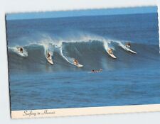 Postcard Surfing in Hawaii USA picture