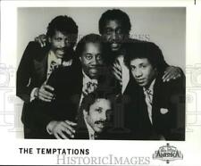 Press Photo The Temptations, Musical Group - tux12971 picture