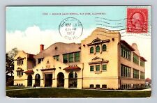 San Jose CA-California, Horace Mann School, Antique, Vintage c1927 Postcard picture