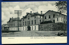 Old Military Prison Fort Leavenworth Kansas ks old 1900s postcard picture