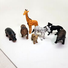 Lot of 7 Various Assorted Zoo  Animals picture