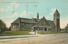 EAST END, PITTSBURG,PA Highland Ave PRESBYTERIAN CHURCH 1908 Antique POSTCARD picture