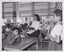 INTEGRATED PUBLIC SCHOOL PUERTO RICANS * 1960s VINTAGE CIVIL RIGHTS NYC photo picture