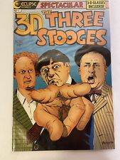 3-D Three Stooges #1. Eclipse comics- 1986 Still Has 3-D Glasses picture