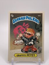 1985 Topps Garbage Pail Kids GPK Original Series 1 OS1#30b Graffiti Petey GLOSSY picture