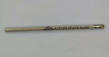 Vintage Ackley State Bank Advertising Wood Pencil Ackley Iowa picture