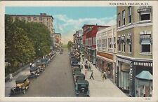 Main Street, Beckley West Virginia Vintage Unposted Postcard picture