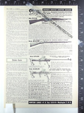 1957 AD for Hunters Lodge, R B Mark I anti-tank rifle, Berdan II, Mannlicher .30 picture