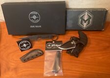 Toor Knives Jank Shank Carbon & Heretic Sleight Black - IWB CLIP picture