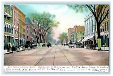 c1905s Elm Street Looking South, Manchester New Hampshire NH Antique Postcard picture