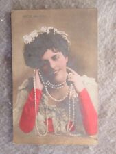 Antique Hattie Williams Photo Postcard 1909, Stage Actress, Vocalist, Comedian picture