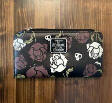 The Nightmare Before Christmas Wallet Jack And Sally Roses And Skulls picture