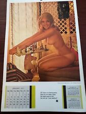 1971 Playboy Playmate Large Calendar picture