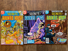 Secrets Of Haunted House #11,12,15 (Lot of 3) NS 1978 VF picture