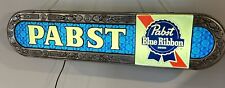 Vintage Pabst Blue Ribbon Lighted Beer sign Great Classic 60s to 70s picture