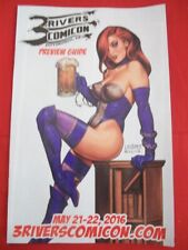 3 RIVERS COMICON PREVIEW GUIDE 2016 PITTSBURGH PA JOE LINSNER DAWN 2016 VF/NM picture
