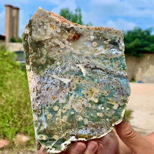445g  Natural Ocean Jasper Crystal SliceLarge Specimen Healing- Museum Grade picture