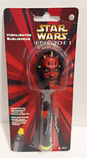 Star Wars Episode 1 ~ Darth Maul Highlighter #16211 - REATTACHED TO CARD - picture