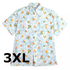 Disney Reyn Spooner Orange Bird Camp Shirt 3XL EPCOT Flower & Garden Festival picture