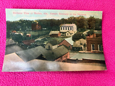 vintage POSTCARD city MARION ALABAMA birdseye view FEMALE SEMINARY main DOWNTOWN picture