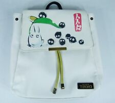 Her Universe My Neighbor Totoro Soot Sprite White PVC Backpack w/ Top Flap picture